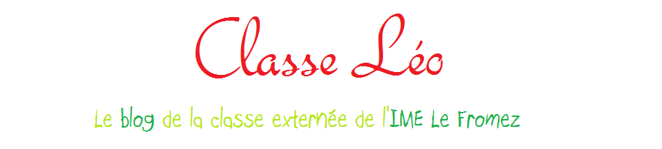 Classe Léo de l'IME le Fromez