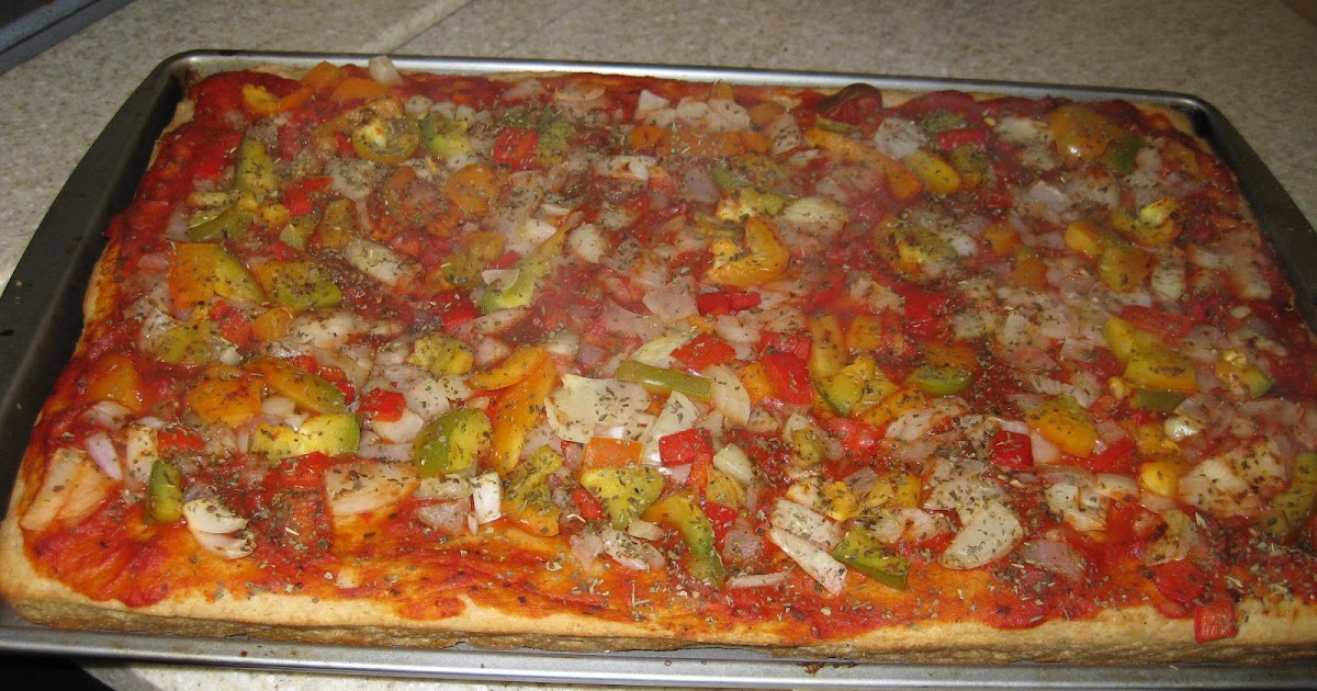 Precious Cooking Vegetarian Pizza without Cheese