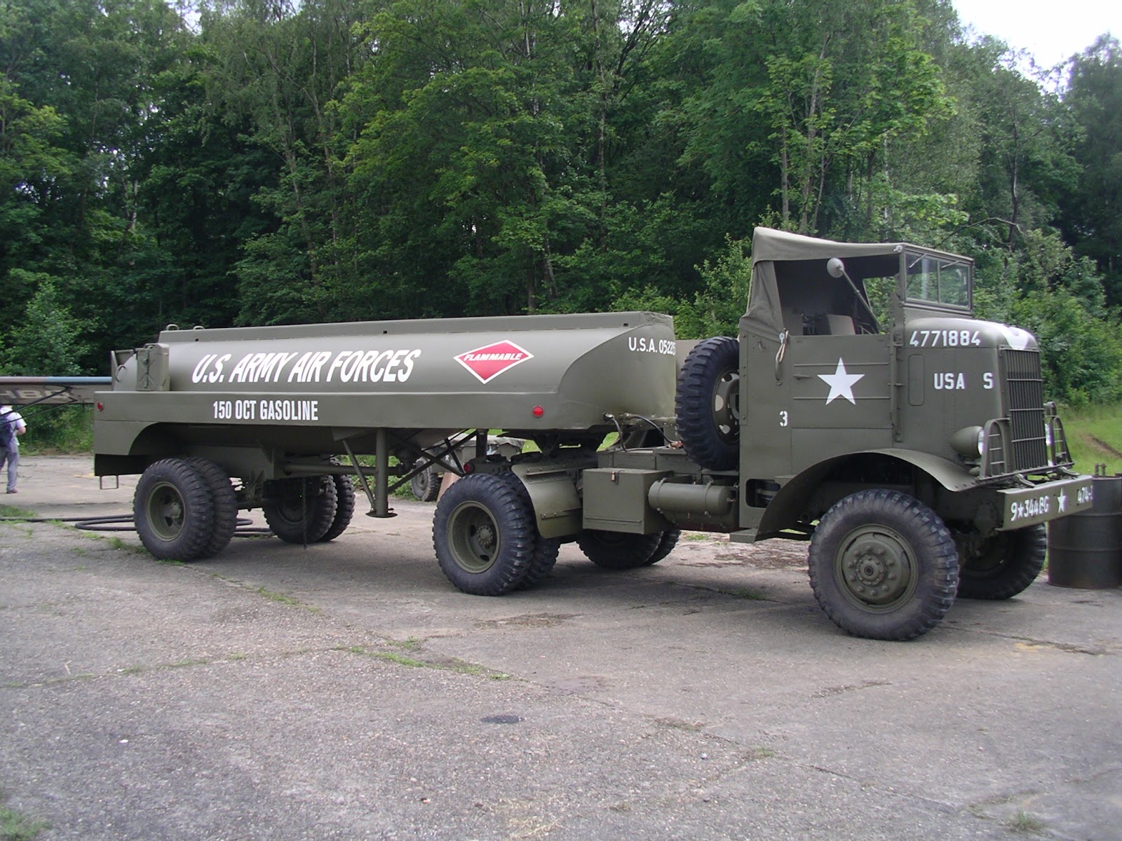 Help identifying a fuel tanker semitrailer G503 Military Vehicle