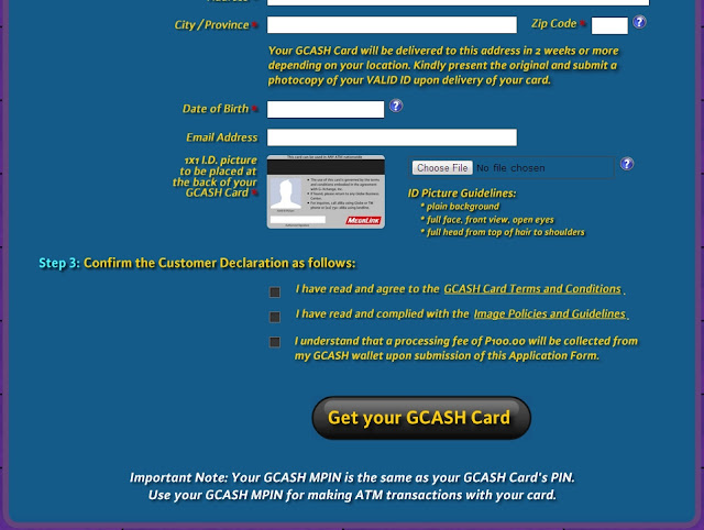 How to Apply for a Gcash Cash Card (withdraw your Gcash to How to Apply for a Gcash Cash Card (withdraw your Gcash to