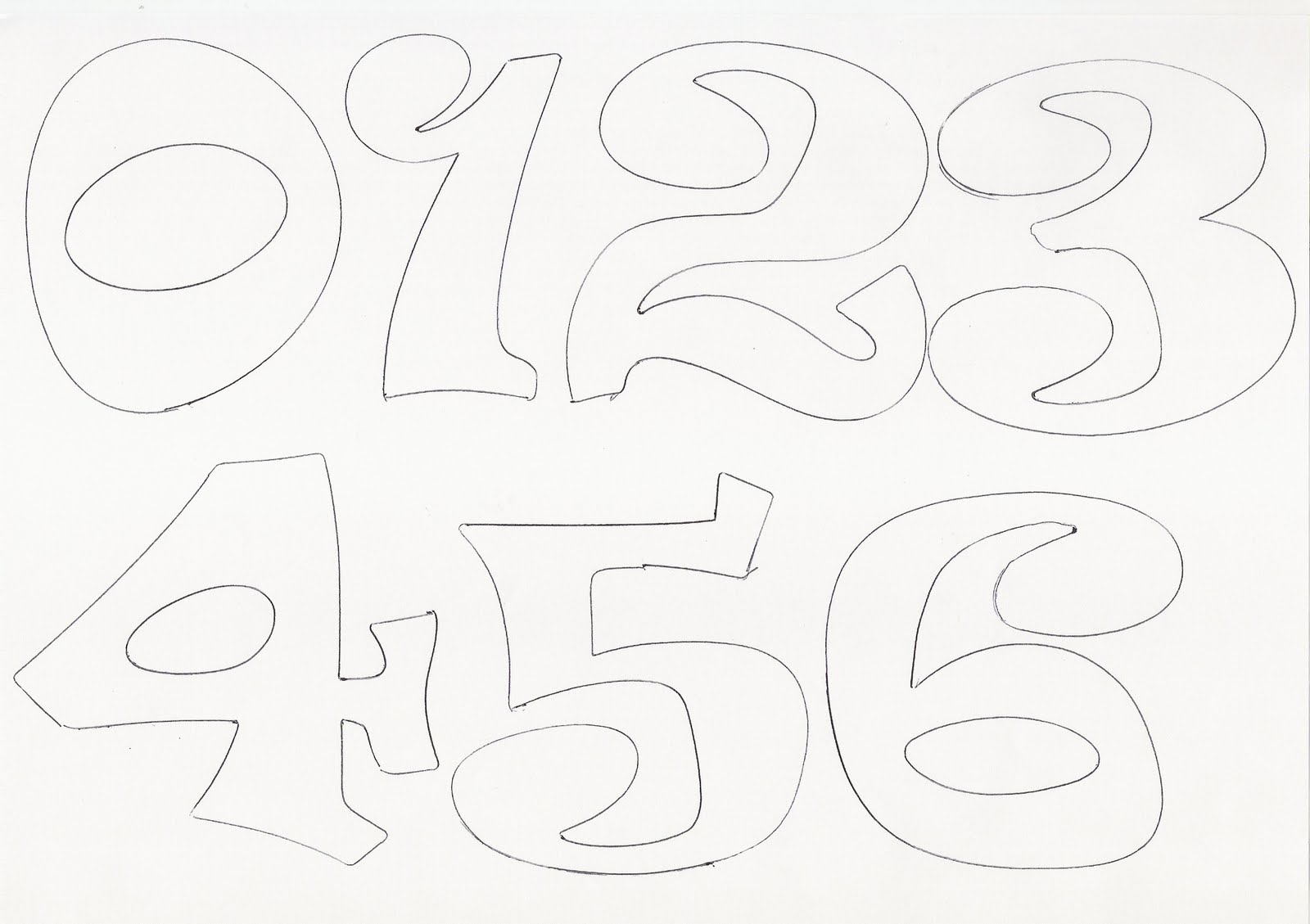 Featured image of post View 13 Moldes De Letras Y Numeros Para Imprimir