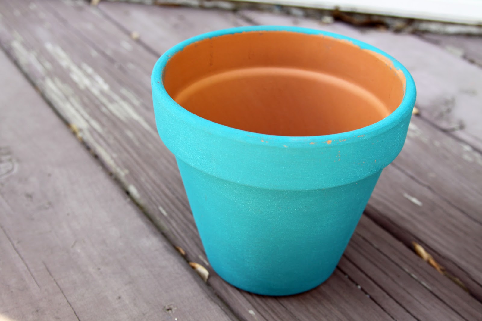 Casa de Luna Creations DIY Chalk Painted Flower Pots