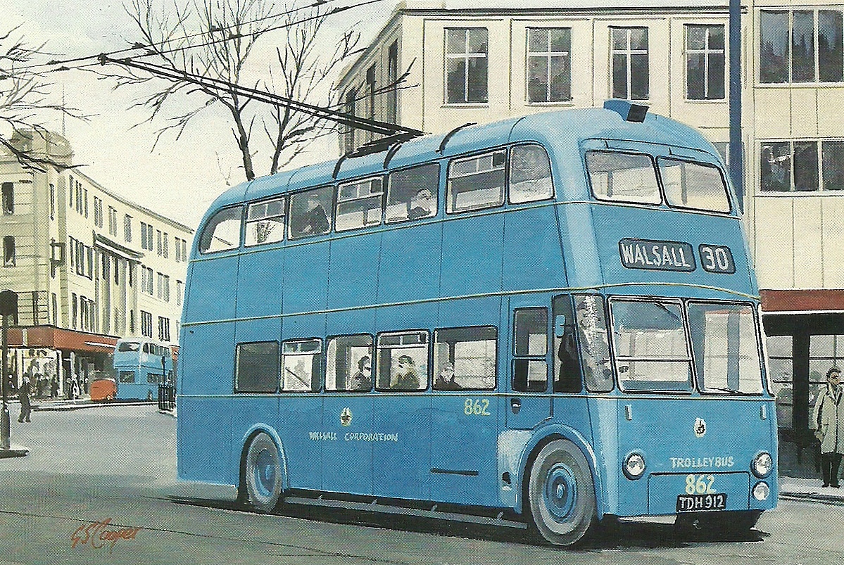 The traveler's drawer WALSALL CORPORATION TRANSPORT (England). Sunbeam