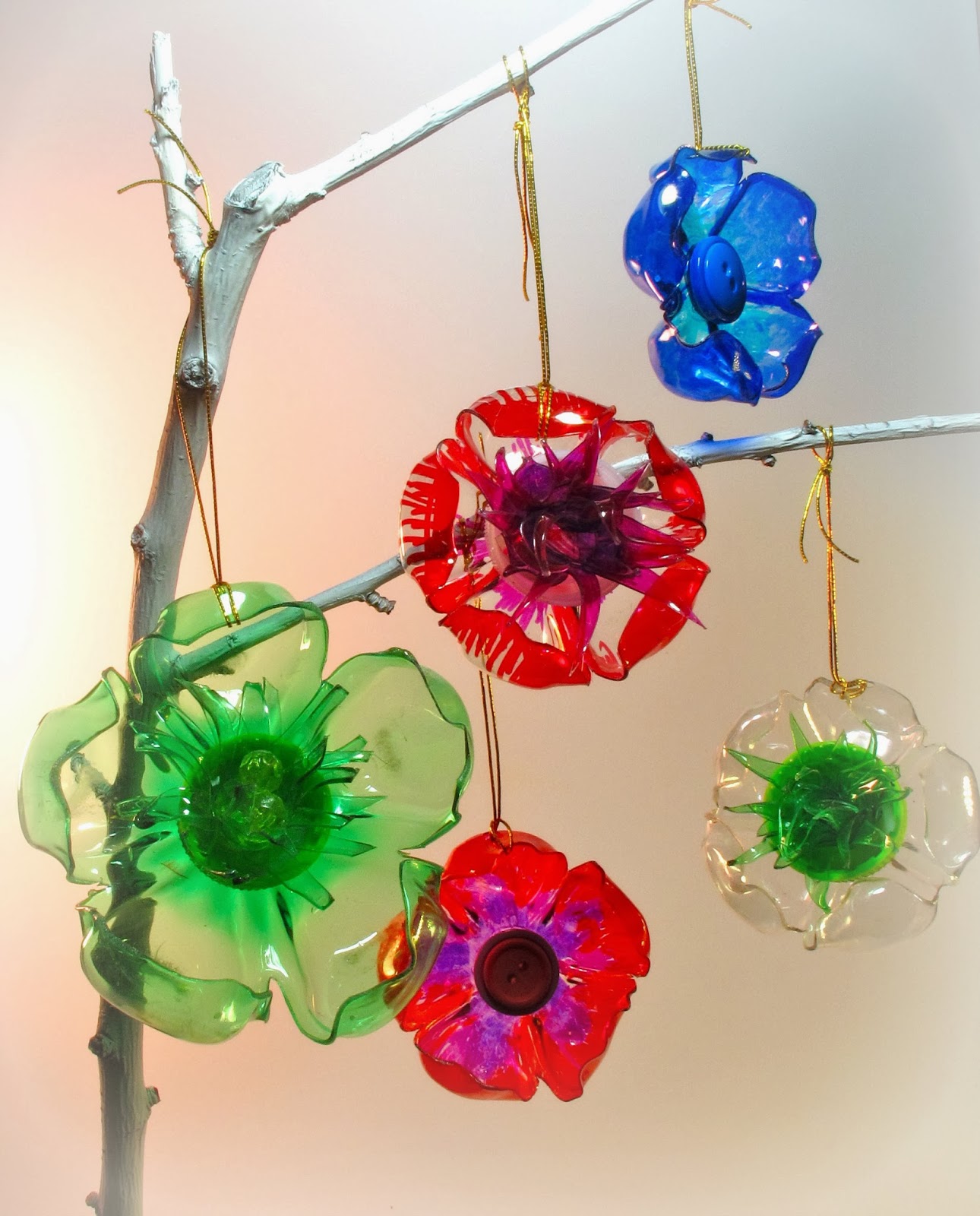 recycled plastic ornaments