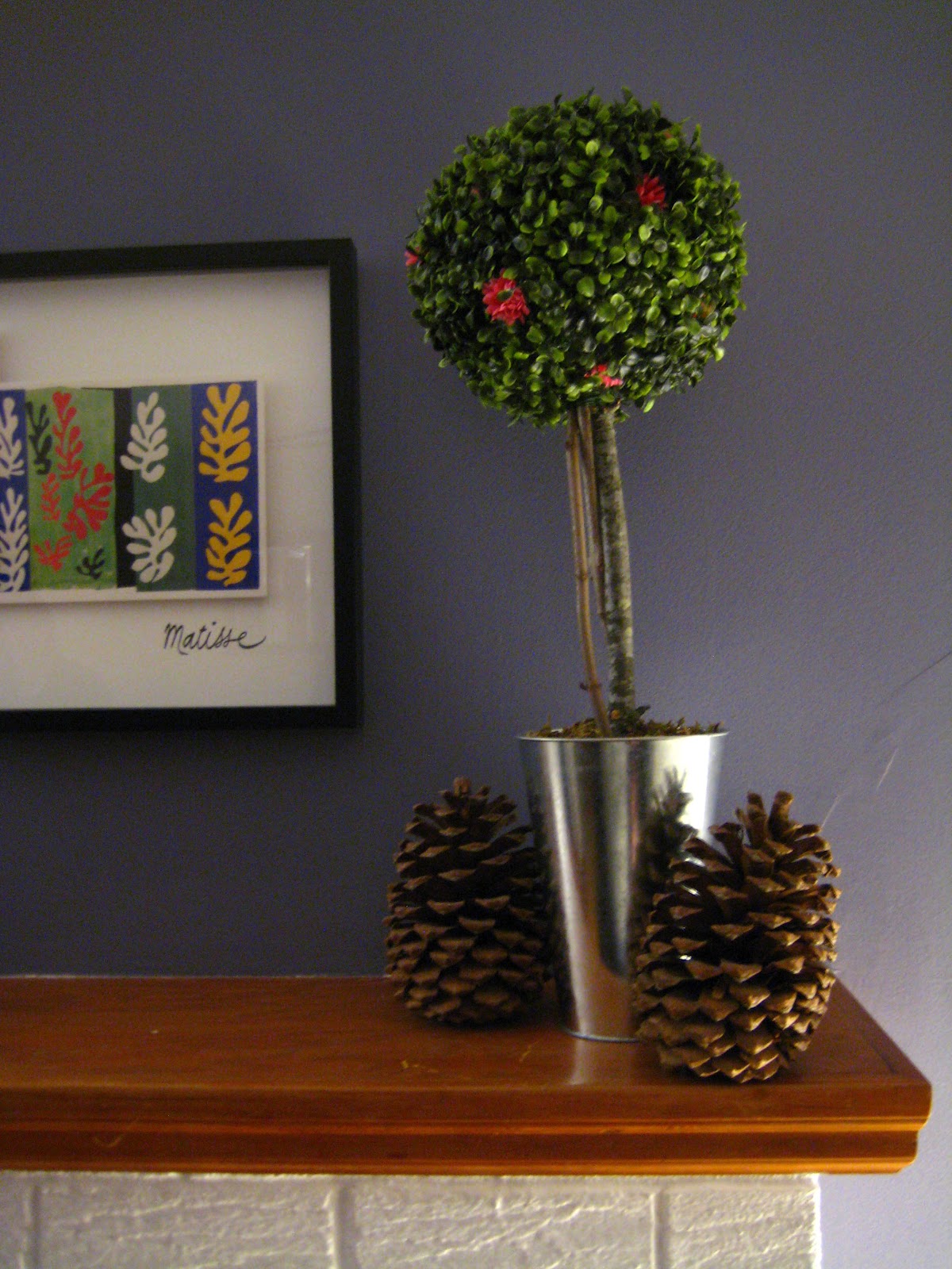 The Secret Life of a Scientist's Wife DIY Faux Boxwood Topiary