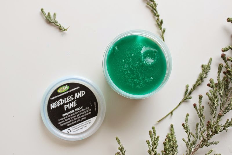 Lush Needles and Pine Shower Jelly Review The Sunday Girl