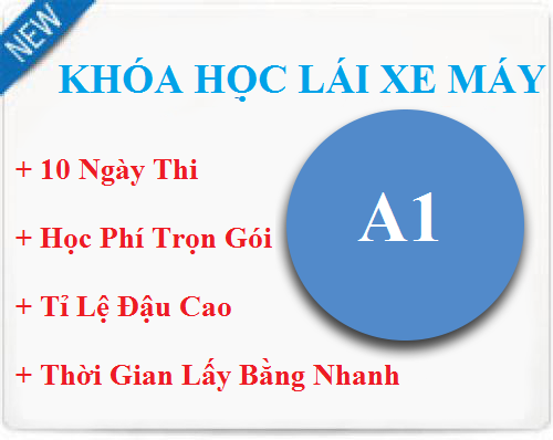 THI BẰNG LÁI XE MÁY A1