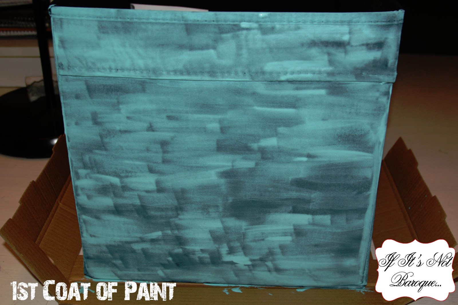 If It's Not Baroque... Painting Ikea Drona Boxes