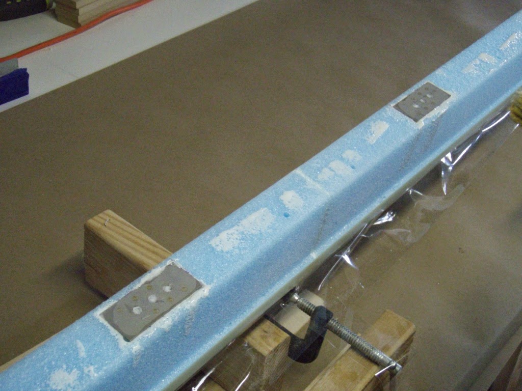 The Long EZ Build Inner cores and shear web layup