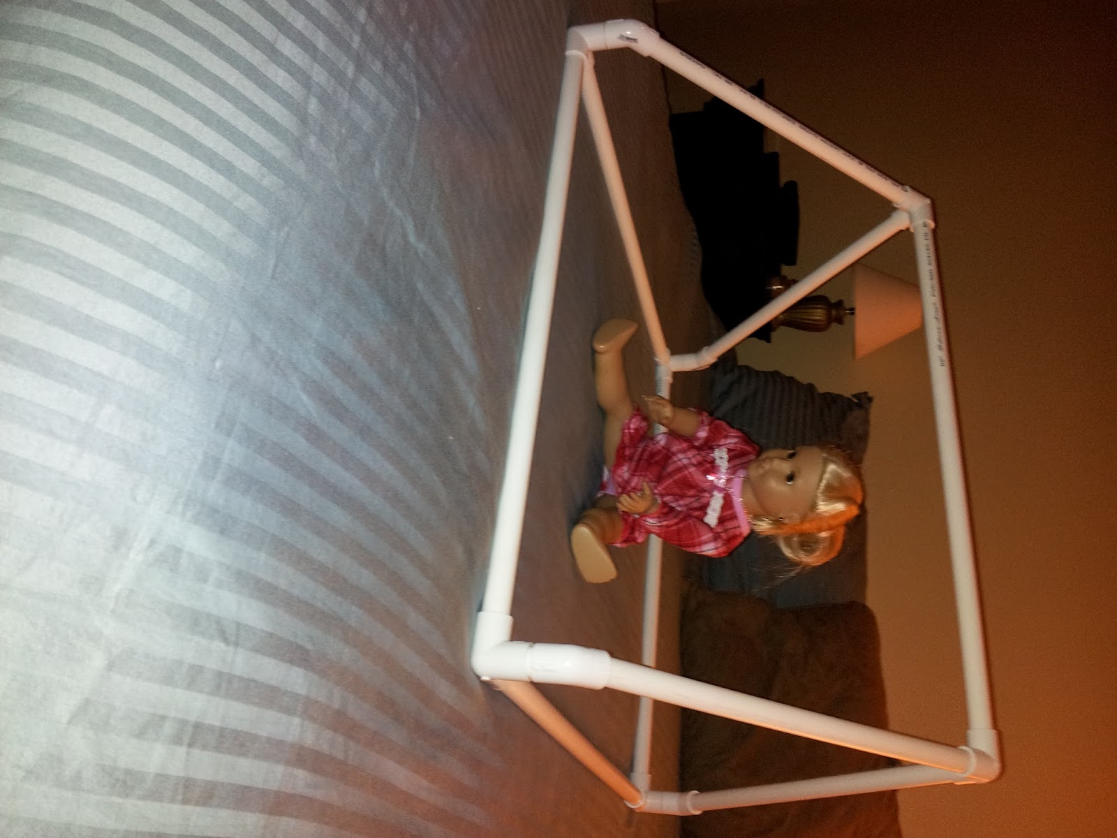 Adventures with the Ahrens's The blog in which it's an 18" doll tent