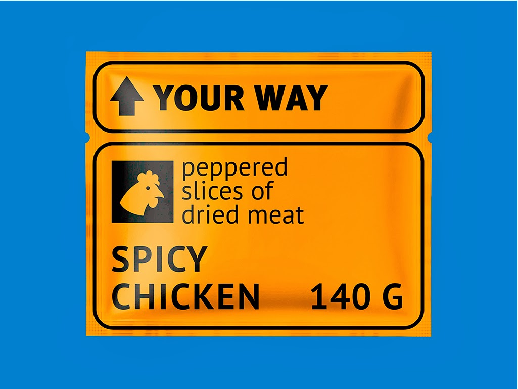 Your Way Jerky on Packaging of the World Creative Package Design Gallery