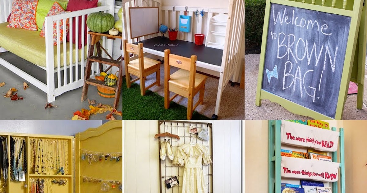 Housewife Eclectic 12 Ways to Repurpose a Crib