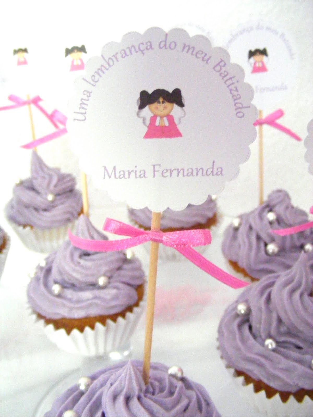 RECUERDOS CON ENCANTO: Para el Bautizo de Maria Fernanda... Invitación