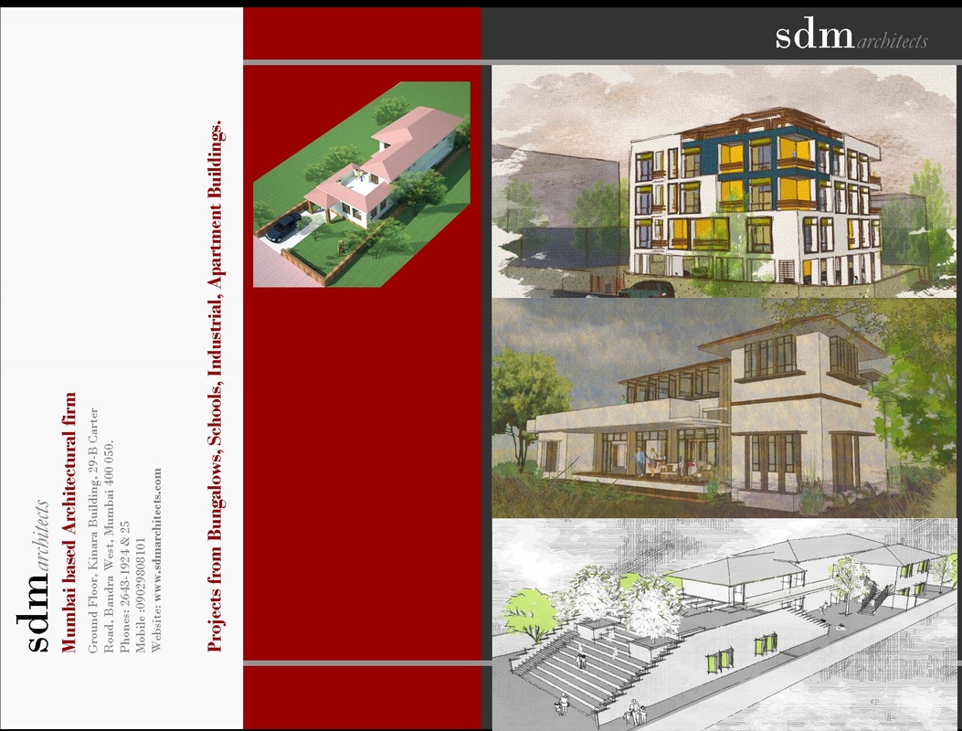 brochures of sdm architects from mumbai india architects brochures