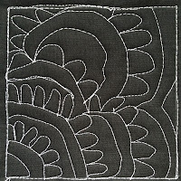 free motion quilting design