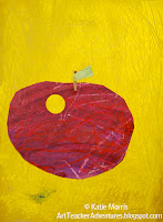 Adventures of an Art Teacher: K- The Very Hungry Caterpillar's Fruit
