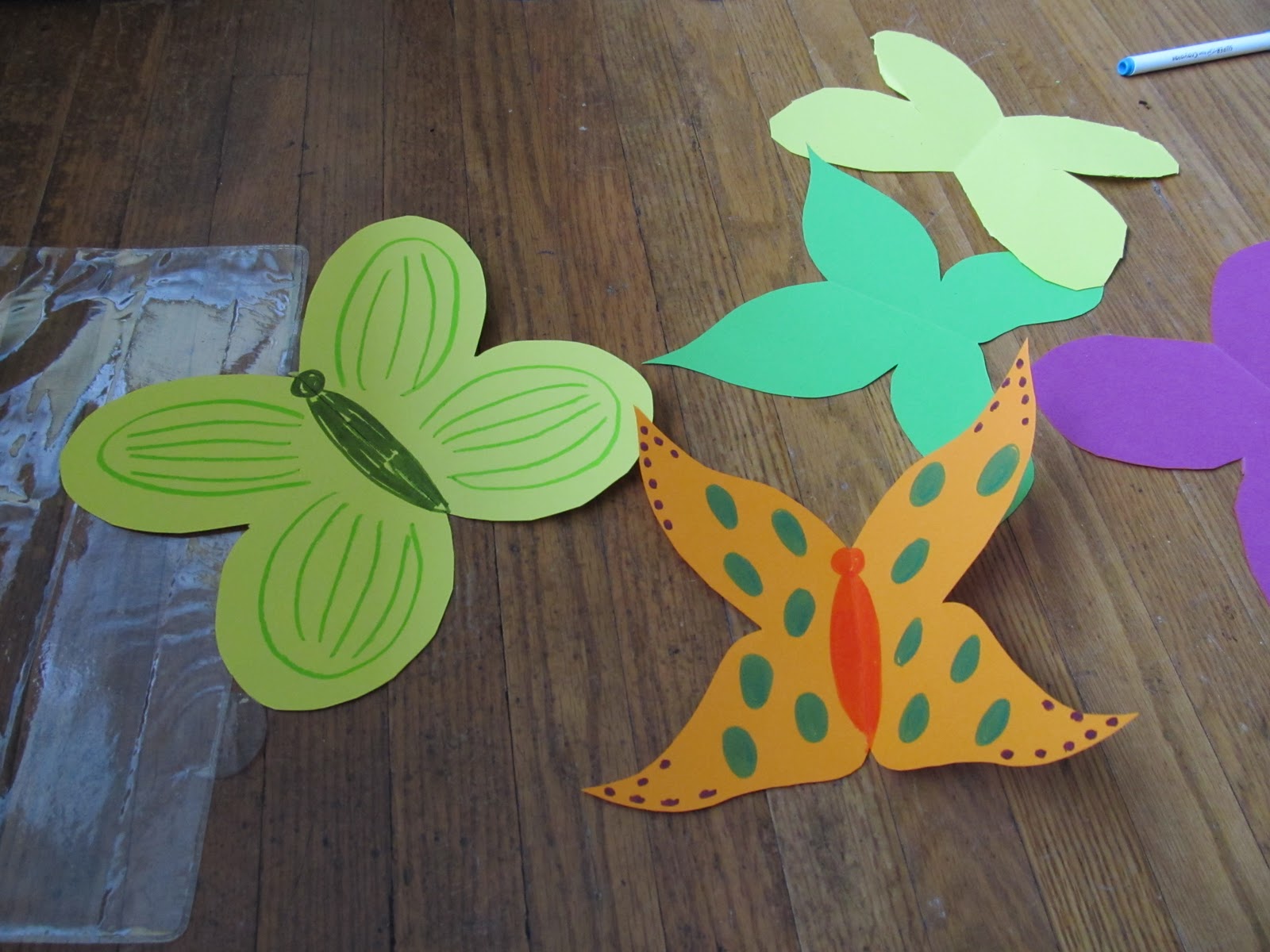 my scraps Making a Butterfly Garden