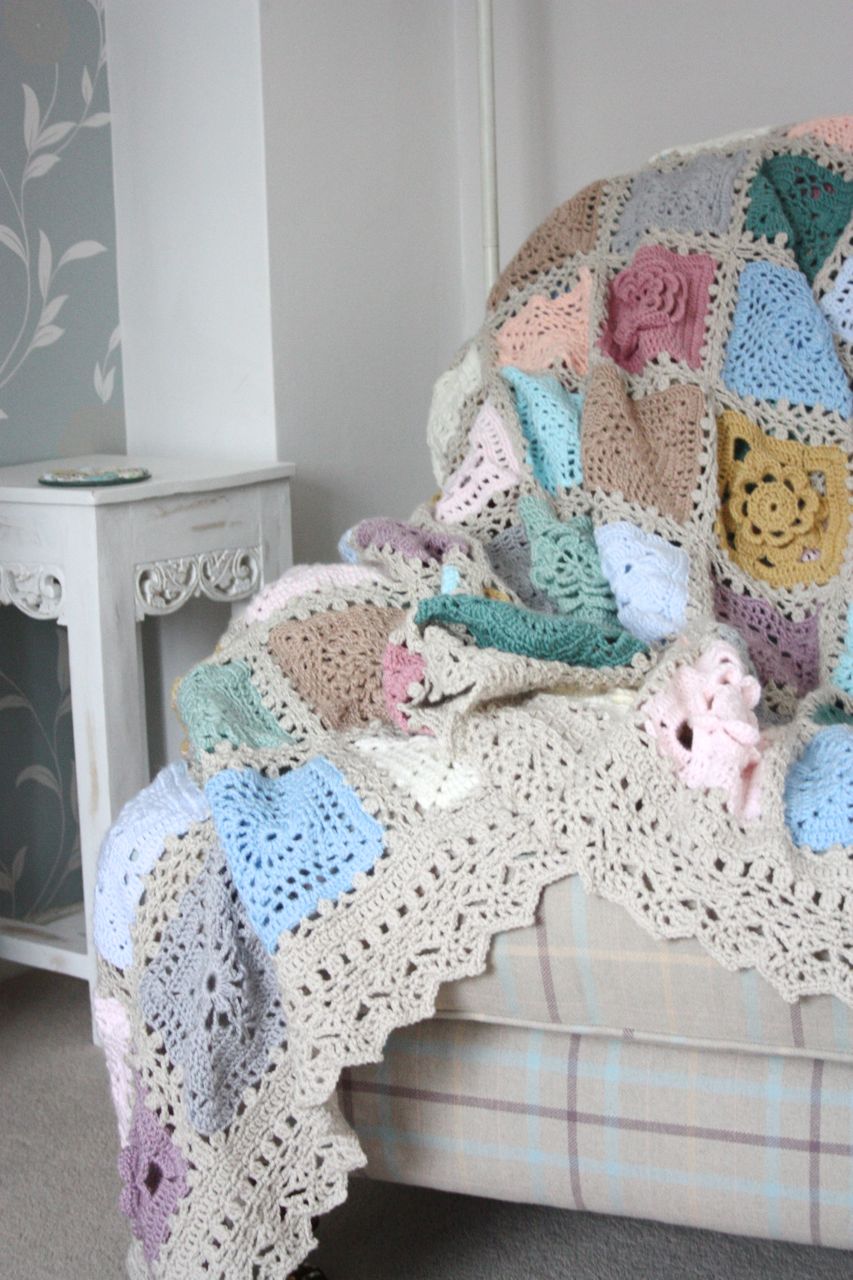 Vintage Sampler Blanket