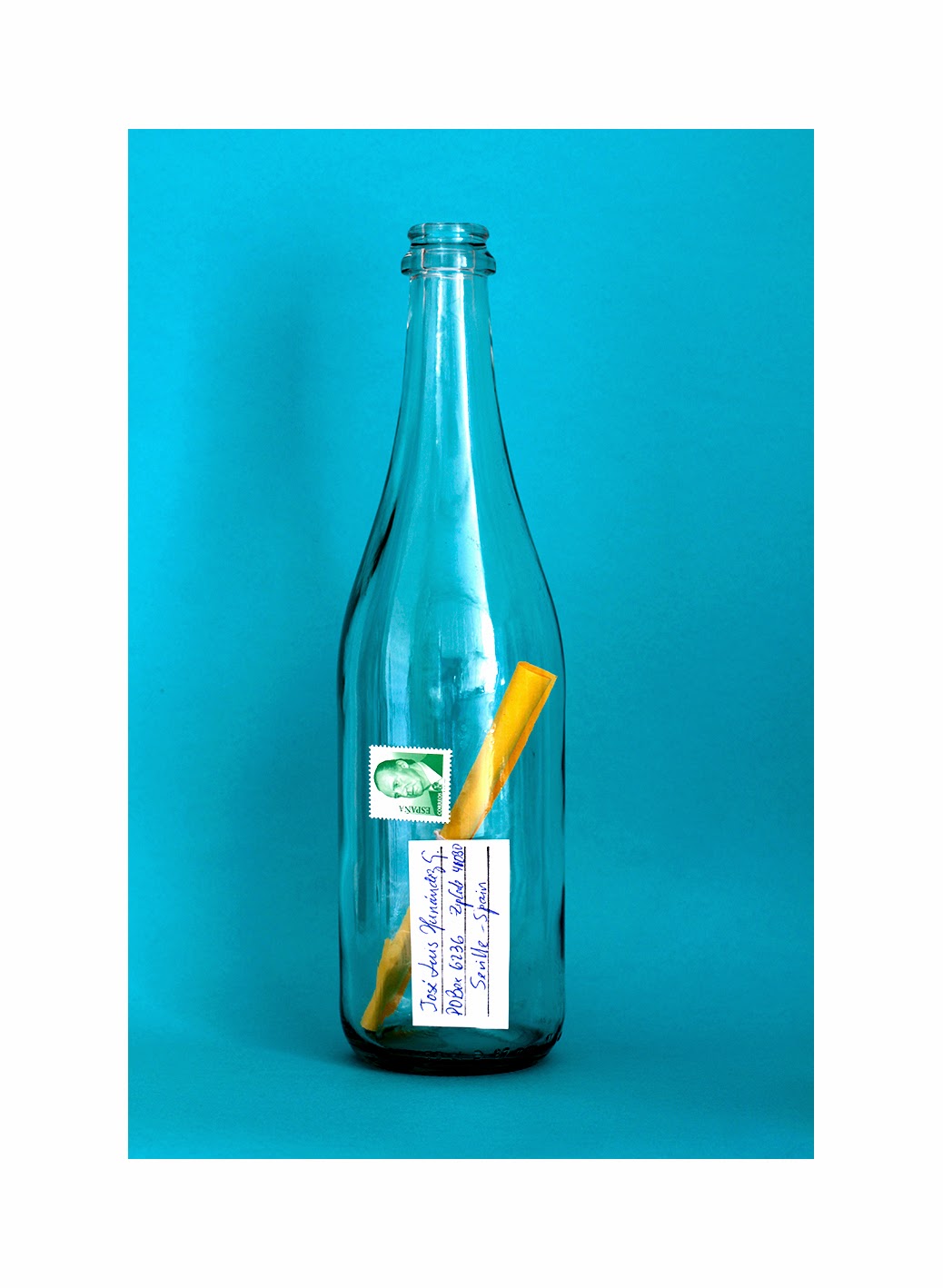 Mail Art Projects Message in a Bottle Spain
