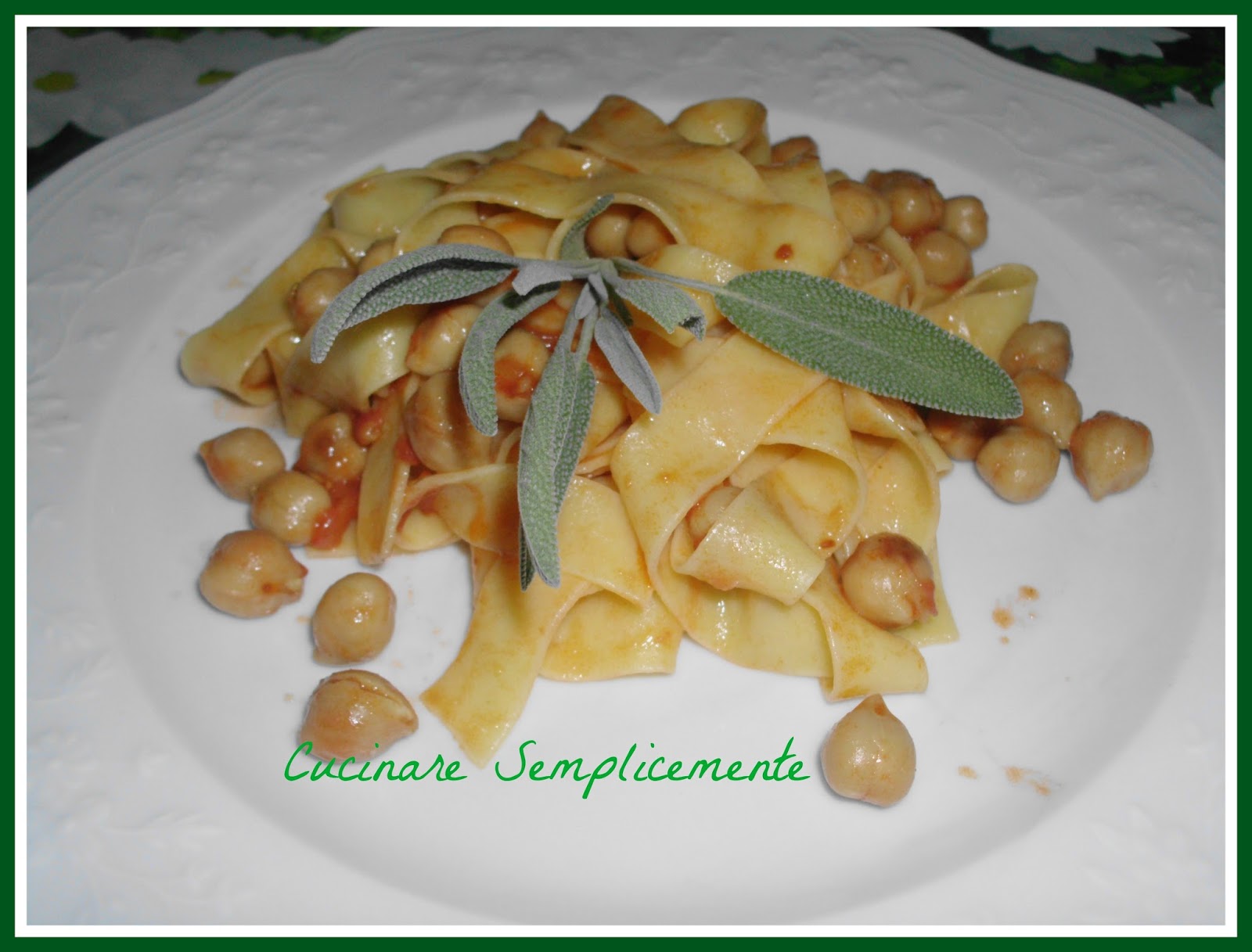 pasta e ceci veloce e buona cucinare semplicemente