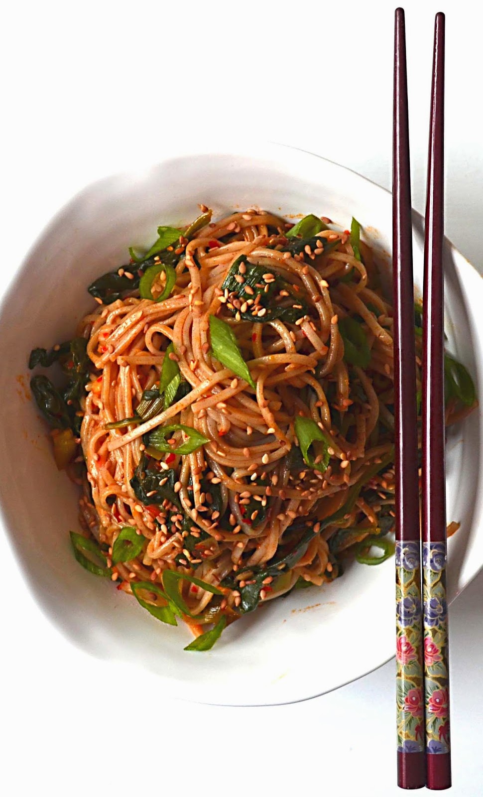 Sew French Korean Style Soba Noodles