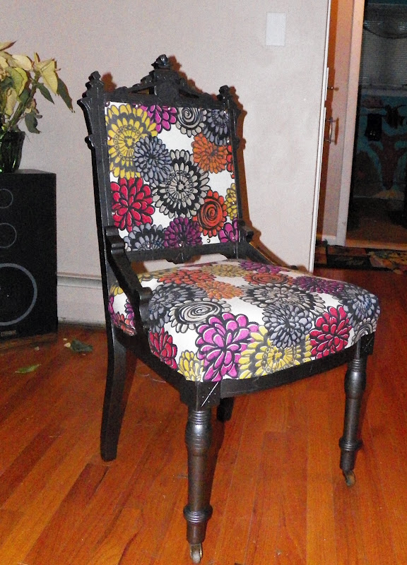 Sugar & Spice in the land of Balls & Sticks Vintage Chair Redo