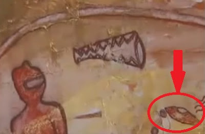 extraterrestres en la antiguedad pinturas rupestres