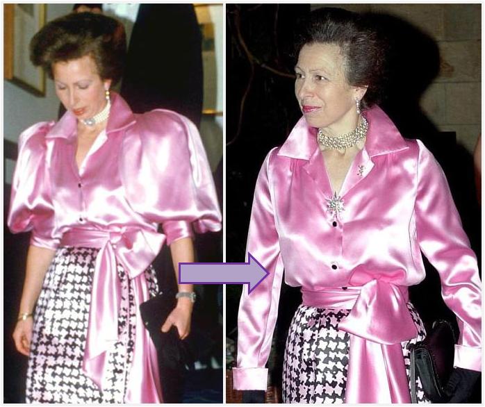Image result for princess anne's recycled outfits