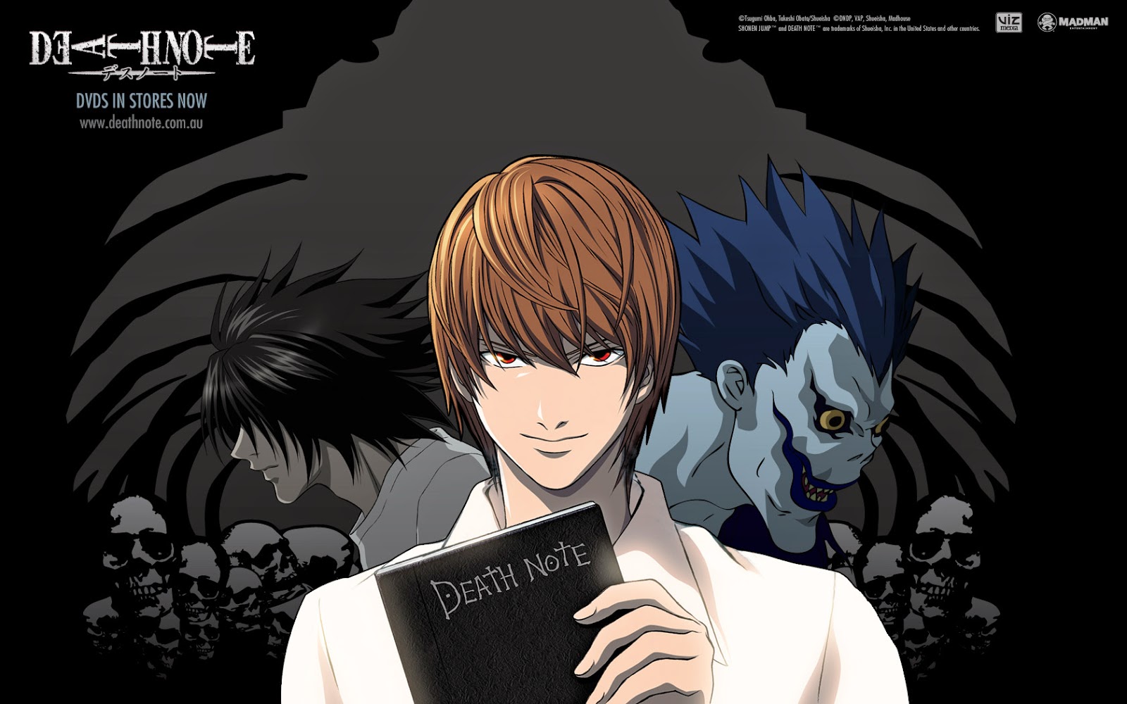 Death Note, Light encontra Ryuk