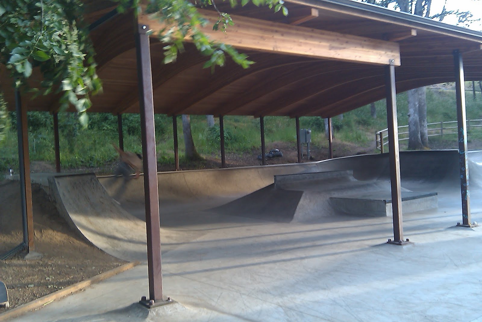 Tim's blog hood river skatepark I