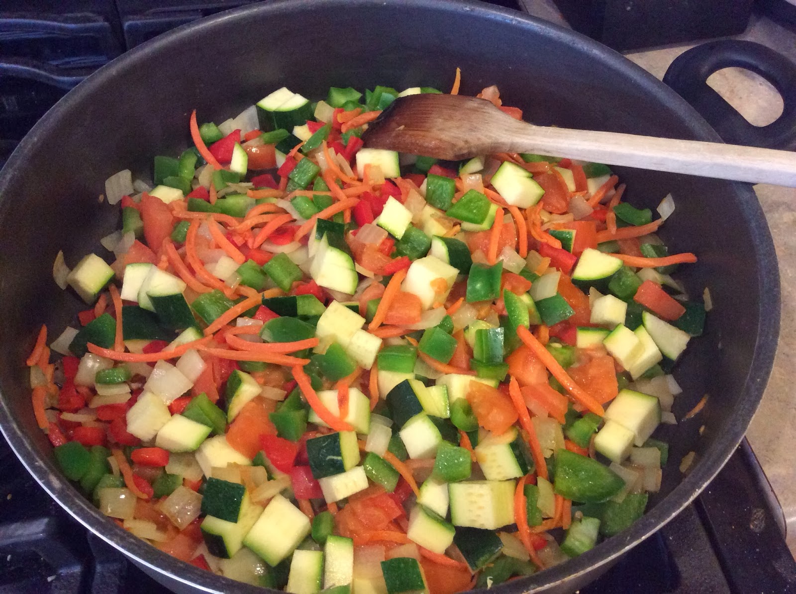 All Things Libby Cleanoutyourfridge Pasta sauce with Spaghetti