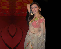 Rani Mukerji Hot Saree Wallpapers