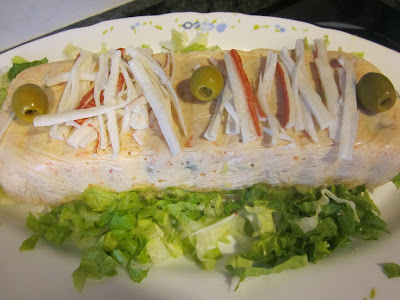 Pastel De Surimi Y Gelatina
