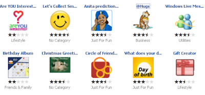 Facebook Applications You May Like