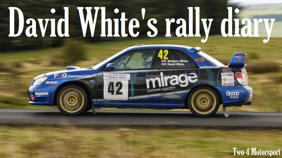 David White's rally diary