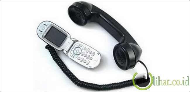 Black Handset