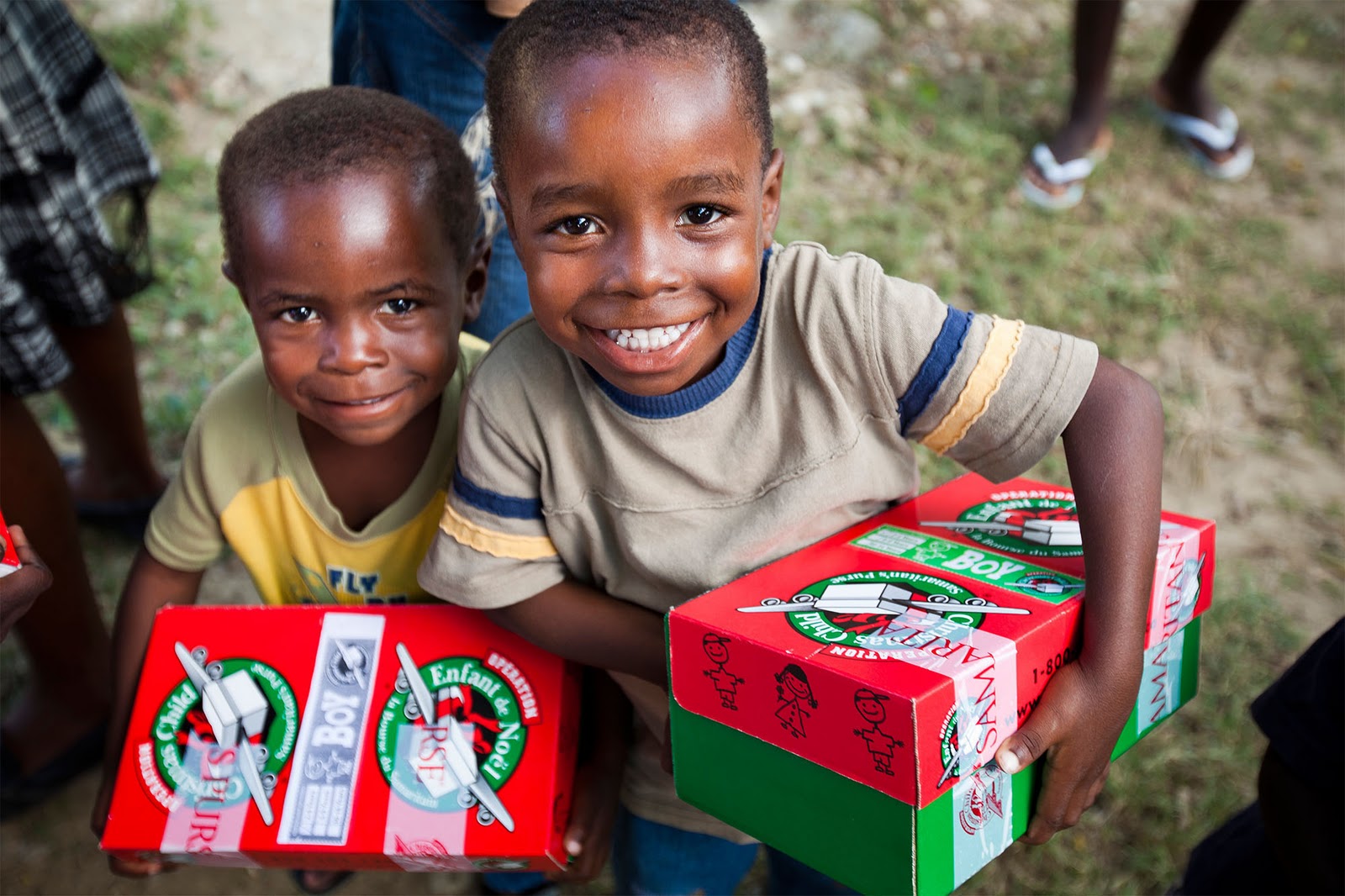 the dark under side of operation christmas child did you see this shoebox christmas child