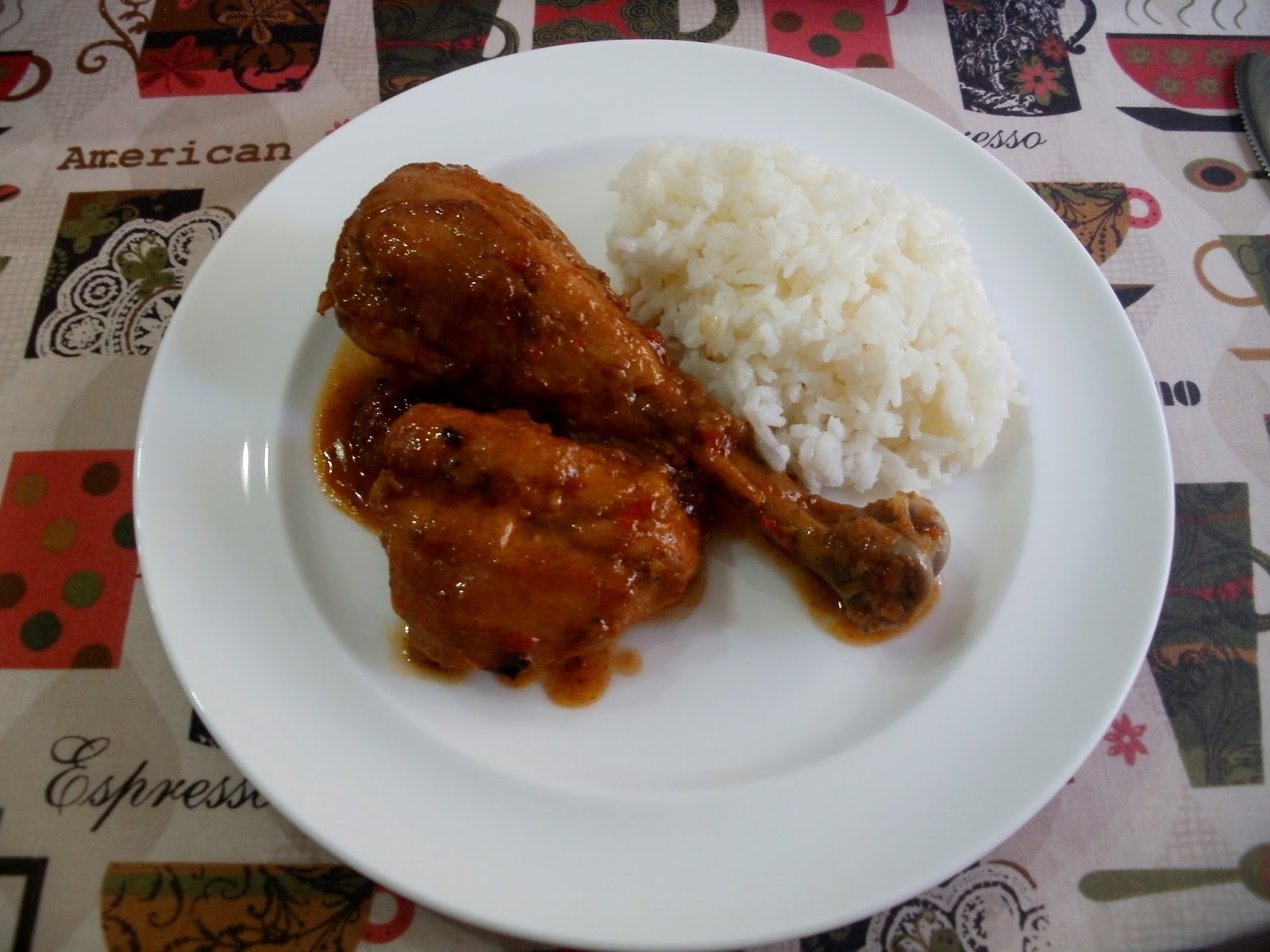 El pollo guisado de mi casa