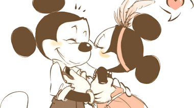 Imagenes tiernas de mickey y minnie mouse