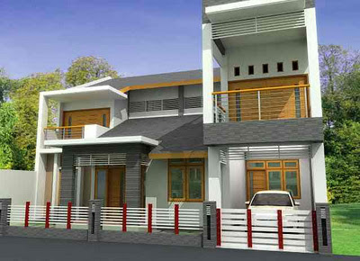 Contoh Desain Rumah Minimalis on Contoh Gambar Rumah Minimalis