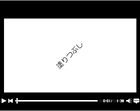 ニコニコ動画：外部プレイヤー ニコニコ動画の外部のサイトのページにて、動画の再生を行うことができます。  (著作権保護のため、画像の一部を塗りつぶし処理しています。)