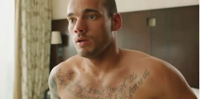 Wesley Benjamin Sneijder Tattoo