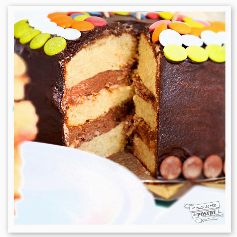 Tarta De Lacasitos Con Pocoyo / Pocoyo Lacasitos Layer Cake