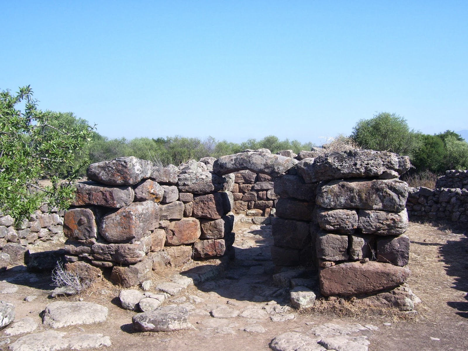 Travelogue Sardinia Italy Serra Orrios il villaggio nuragico