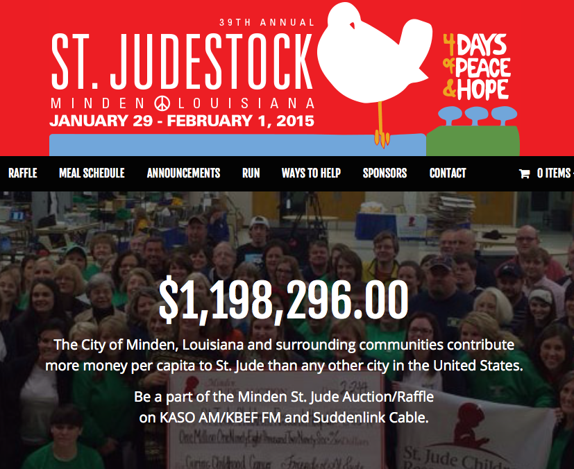 Dashboard Diary Minden's Annual St. Jude Auction