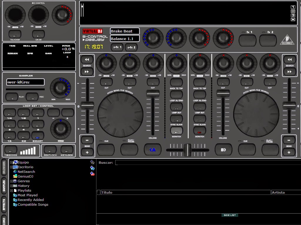 Treiber behringer bcd2000 para Windows 7 marsteacher