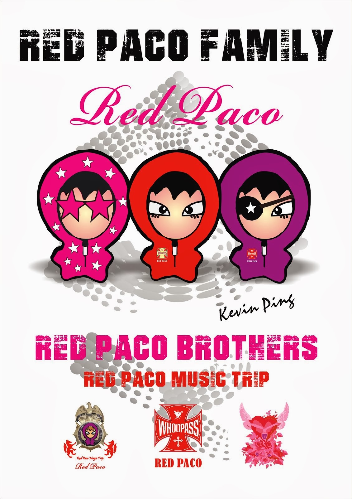 RED PACO 紅帽客三兄弟 肖像授權產品