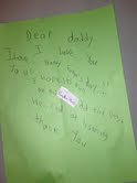 father's day note from child