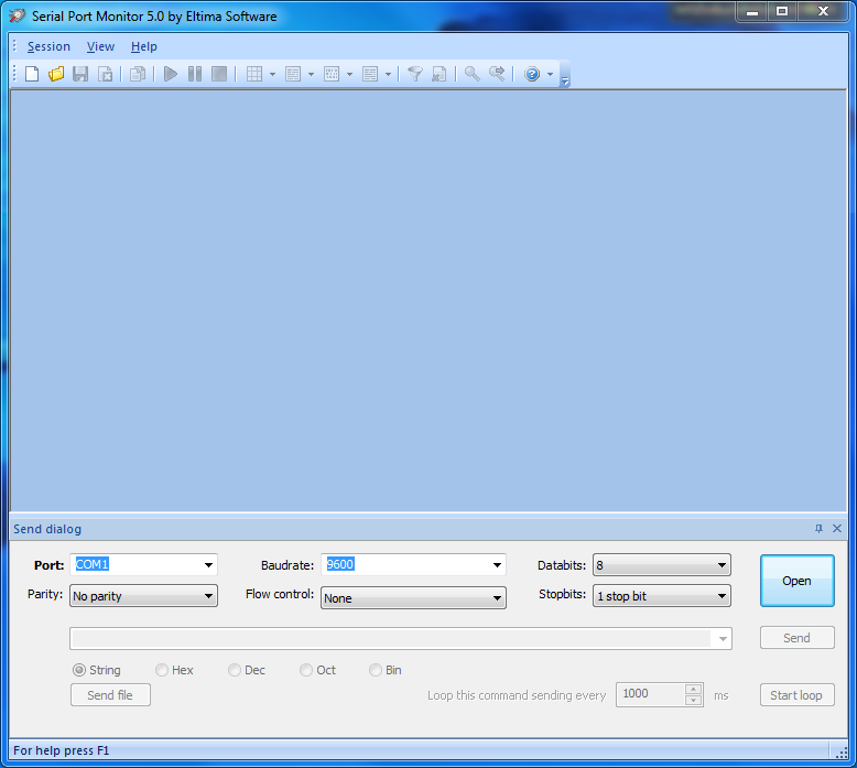 Open Source Serial Port Sniffer