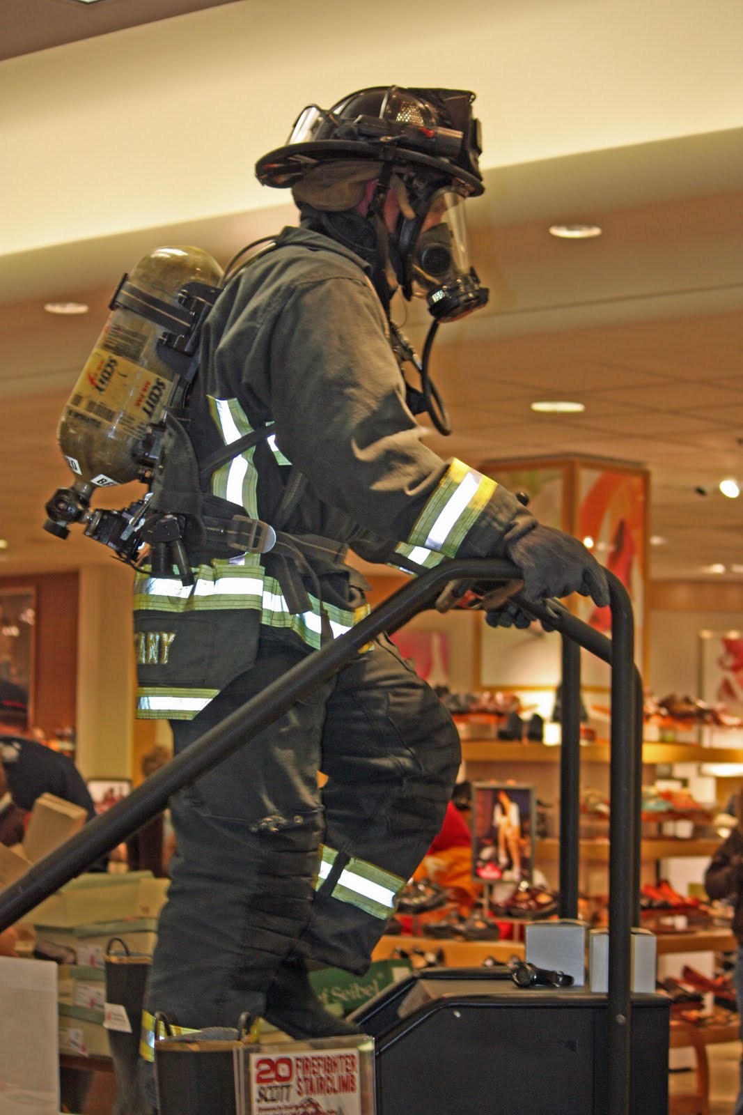 Boise Daily Photo Boise Firefighters Step Up at the Mall